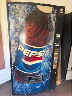 Pepsi vending machine