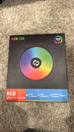 N25-120 RGB 120mm PC Case Fan 3-Pack