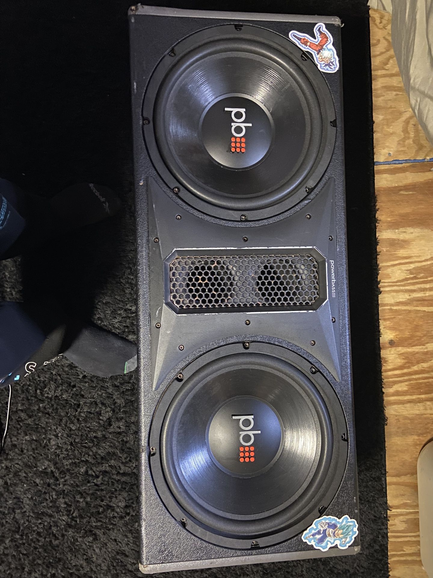 PowerBass Party Pack - Dual 12" Subwoofers in Vented Enclosure with ASA3-400.2 Amplifier
