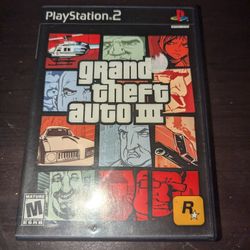 Grand Theft Auto 3 For PlayStation 2
