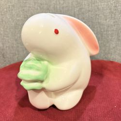 New Ceremic Cute Bunny Piggy Bank-from Cathay Bank