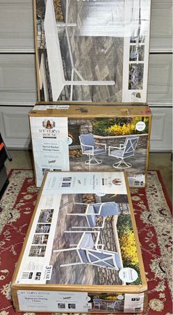 Table and chairs