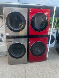 Washer and dryer lg