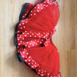 Red Polk A Dot Tutu 