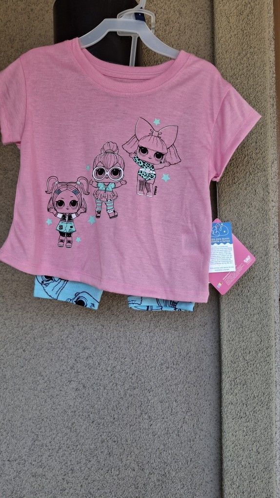 LOL SURPRISE DOLL PAJAMAS SIZE 4T
