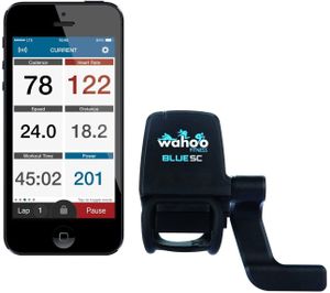 Photo Wahoo Fitness Blue SC: Bluetooth Speed & Cadence Sensor