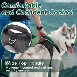 Brand New Top Quality Dog Harness In Medium Large XL Water Resistant Non Pull Reflective Adjustable Dog Harness 