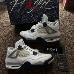 Jordan 4 Midnight Navy 