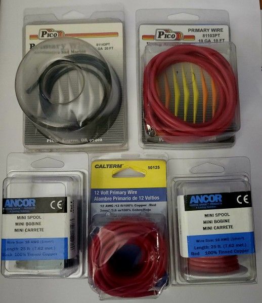Five Packs Of Electrical Wiring