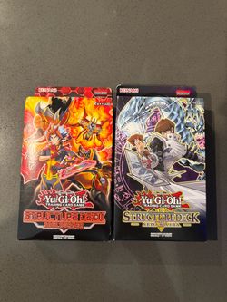 Yugioh Structure Decks Seto Kaiba & Soul Burner NIB