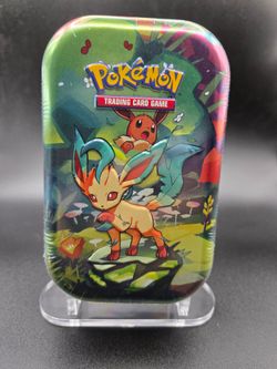 Prismatic Evolutions Mini Tin [Leafeon] - SV: Prismatic Evolutions (PRE)