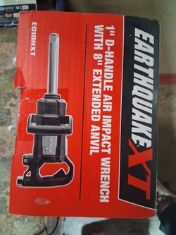 EarthQuake 1" D Handle Air Impact Wrench 