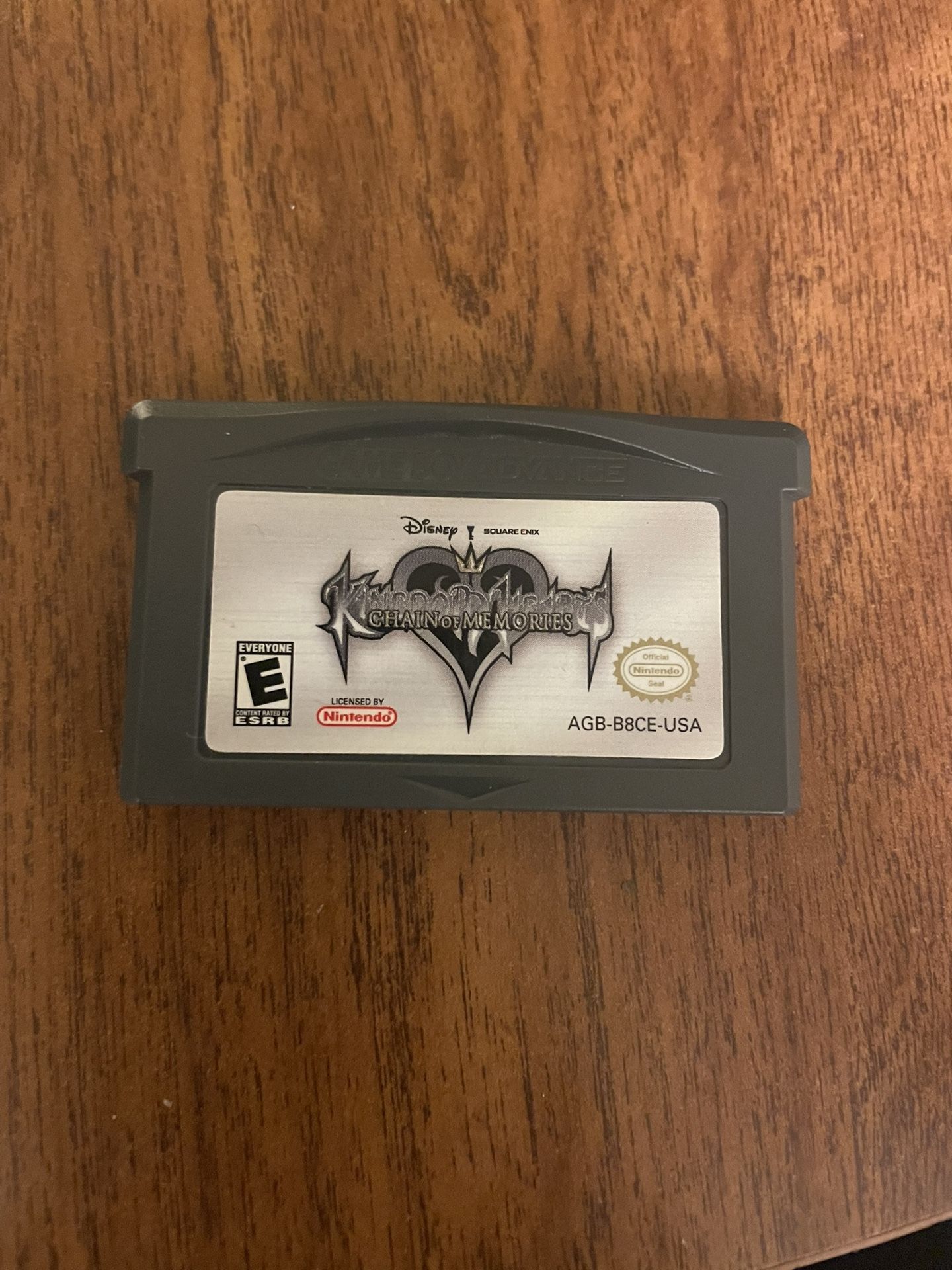 Kingdom Hearts Chain Of Memories Gameboy Advance 