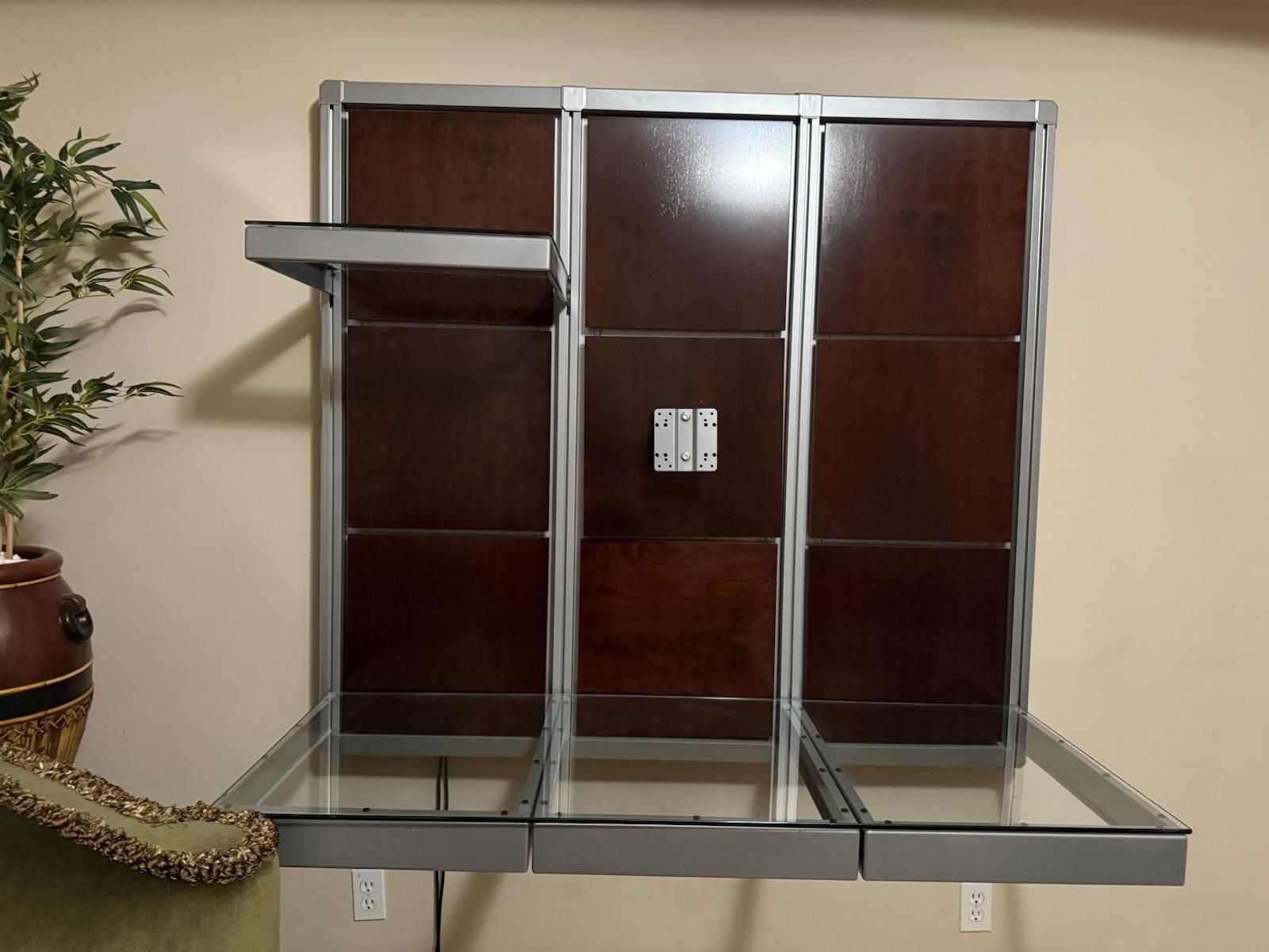 Brand New Glass Wall Desk
