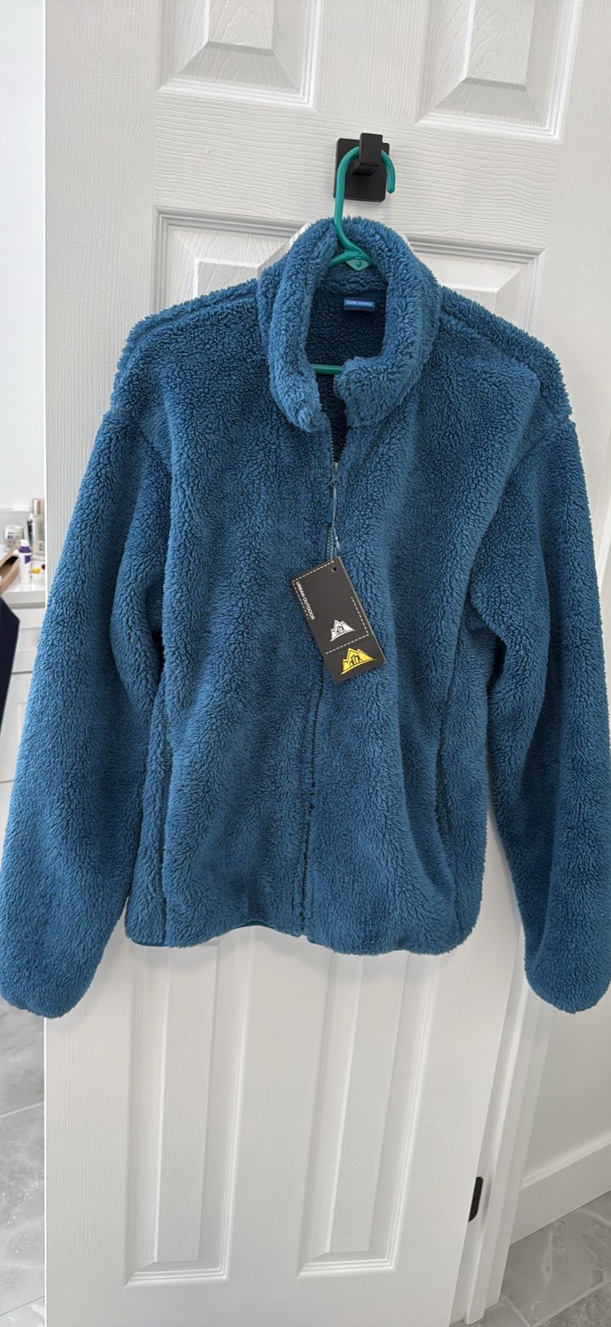 Female Winter Thickened Double Sided Fleece Coat Women's Warm Stand Collar Cardigan Jacket