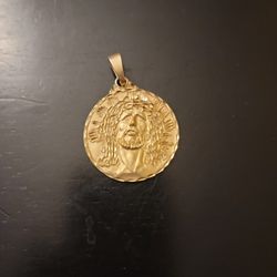 14kt Gold Jesus Pendent!!!