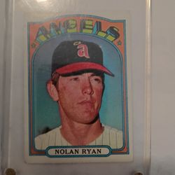 Vintage Baseball Card: Nolan Ryan