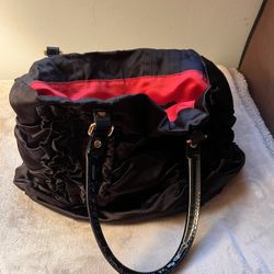 Bag By Valentino Garavani  Black and Red 
