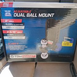 Adjustable dual ball mount..PRO CLASS