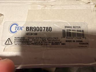 Pair of CTEK Front Brake Rotors - BMW 3-Series / 4-Series / X1 (312mm) - New