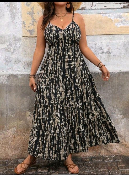 cute plus size dress 🤎