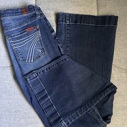 7 For all mankind Dojo in lake blue