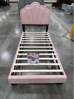 Pink Bed Frame w/ LED Lights