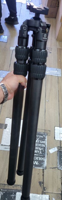 FANAUE Carbon Fiber Tripod for Hunting, 360 Degree Pan/Tilt Head HTC-4030-45