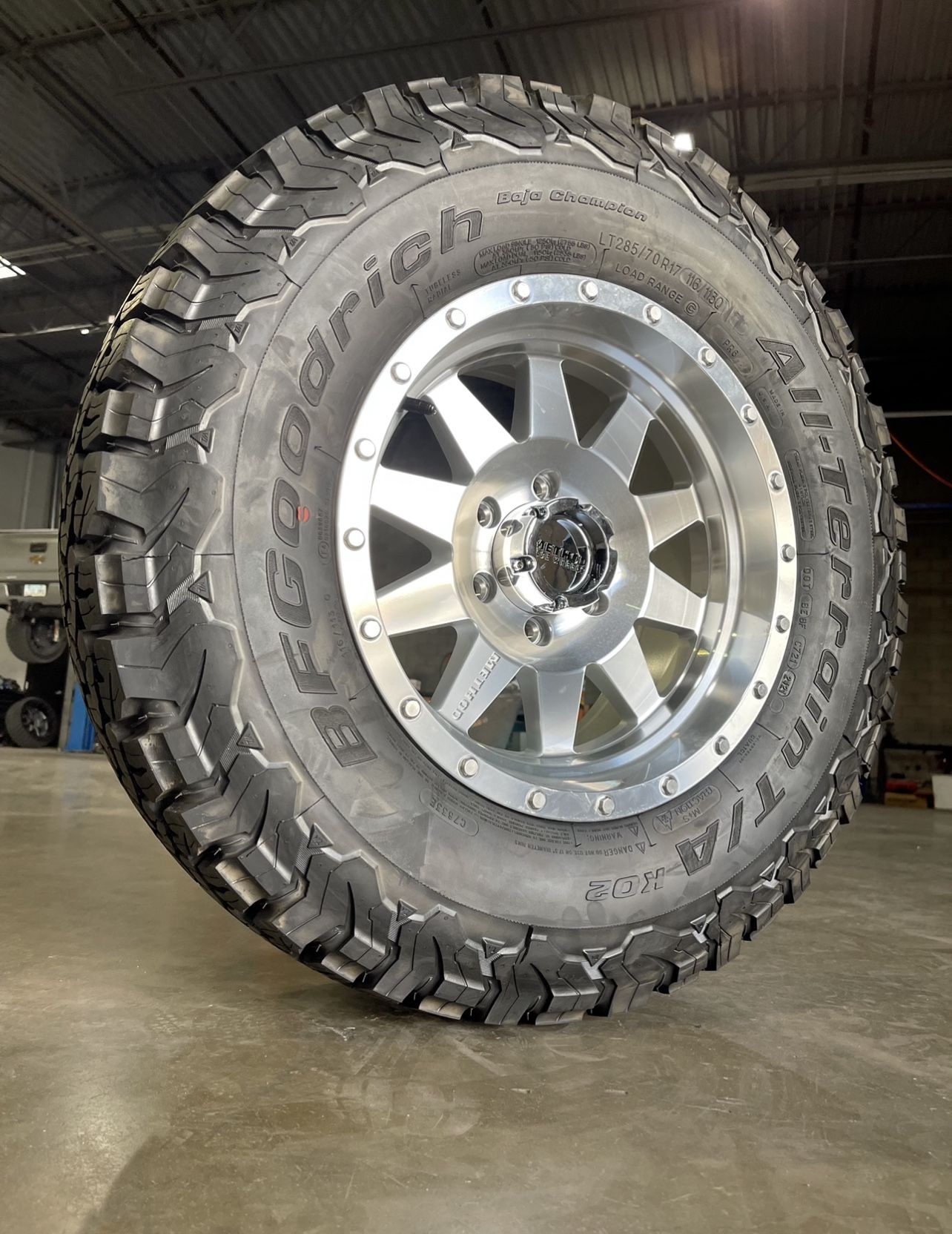 New Method 17 6x5 5 Wheels Bf Goodrich Ko2 Tires 285 70 17 For Sale new-method-17-6x5-5-wheels-bf-goodrich-ko2-tires-285-70-17-for-sale