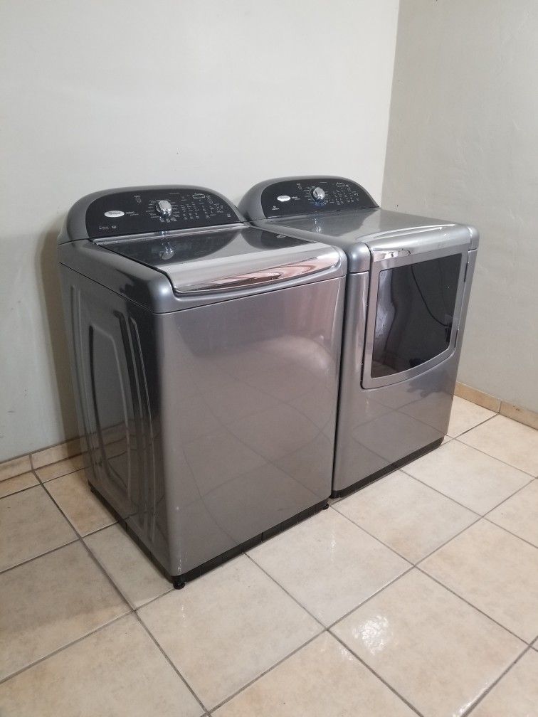 WHIRLPOOL CABRIO WASHER AND ELECTRIC DRYER FREE DELIVERY AND INSTALLATION ALSO A 90 DAY WARRANTY