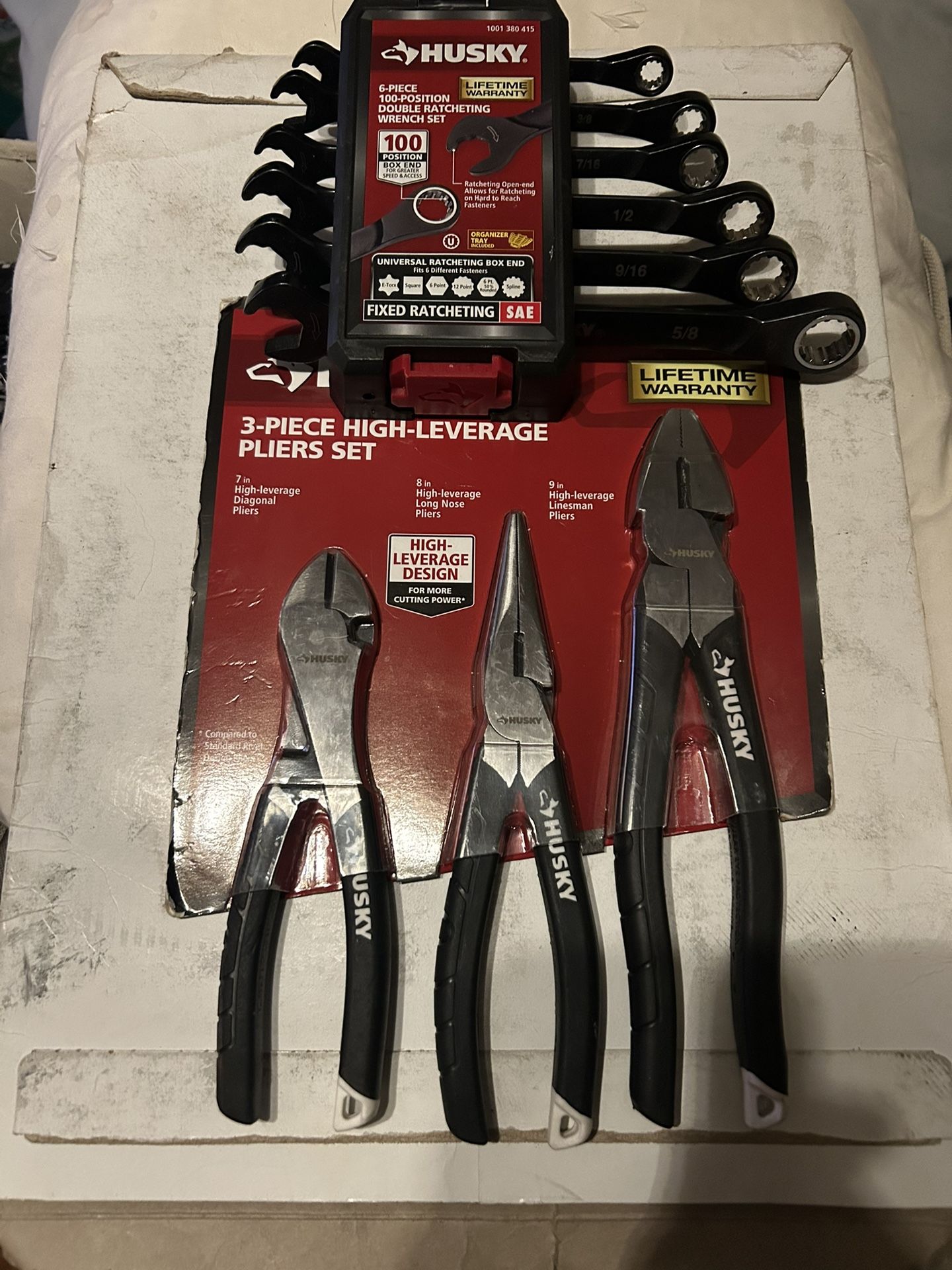 Husky Ratchet Wrench Set