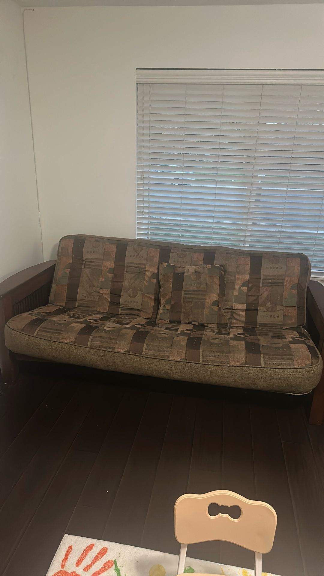 Brown Futon Couch 