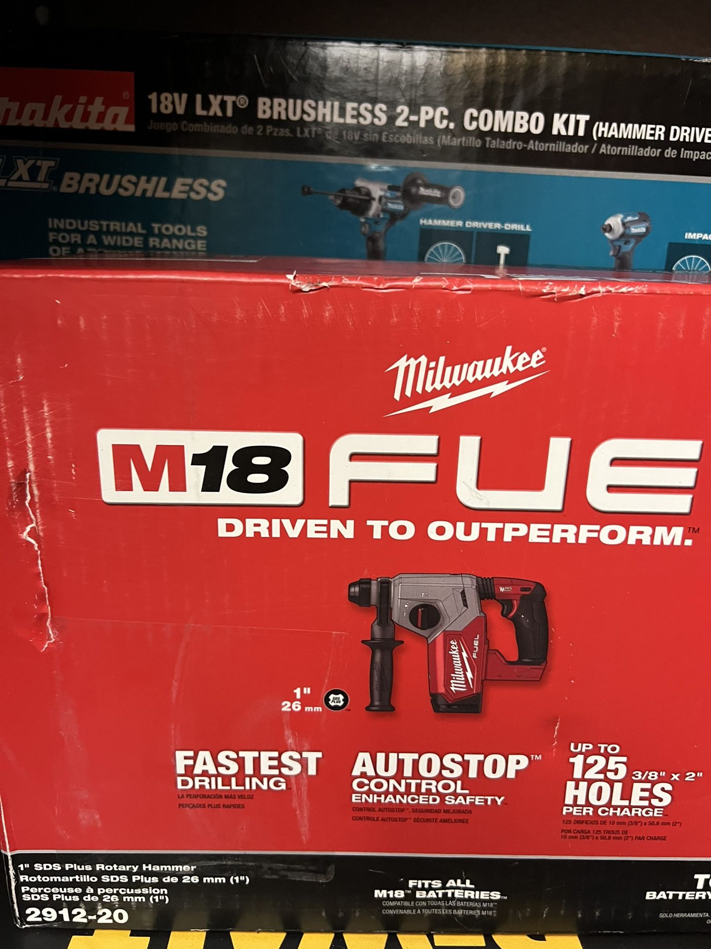Milwaukee Fuel M18 SDS Rotary Hammer Tool Only New Nuevo