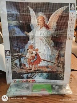Guardian Angel Diamond Painting Complete KIT whatmost