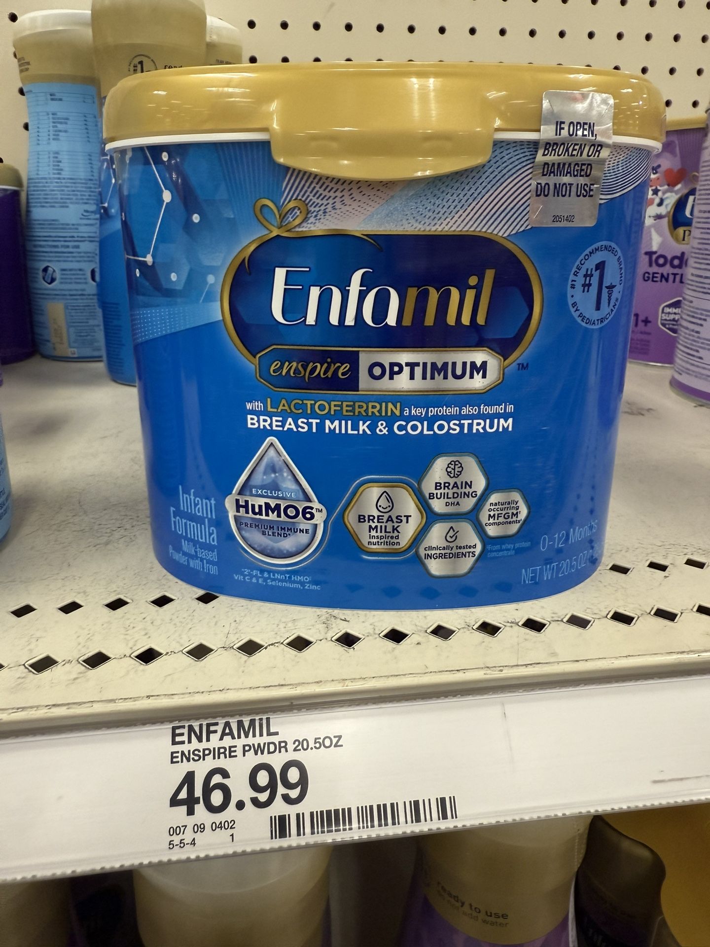 ENFAMIL ENSPIRE OPTIMUM 20.5 Oz Tub 