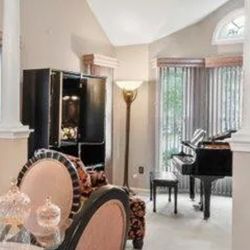 Moving sale! Art deco Black & Gold lacquer dining cabinet