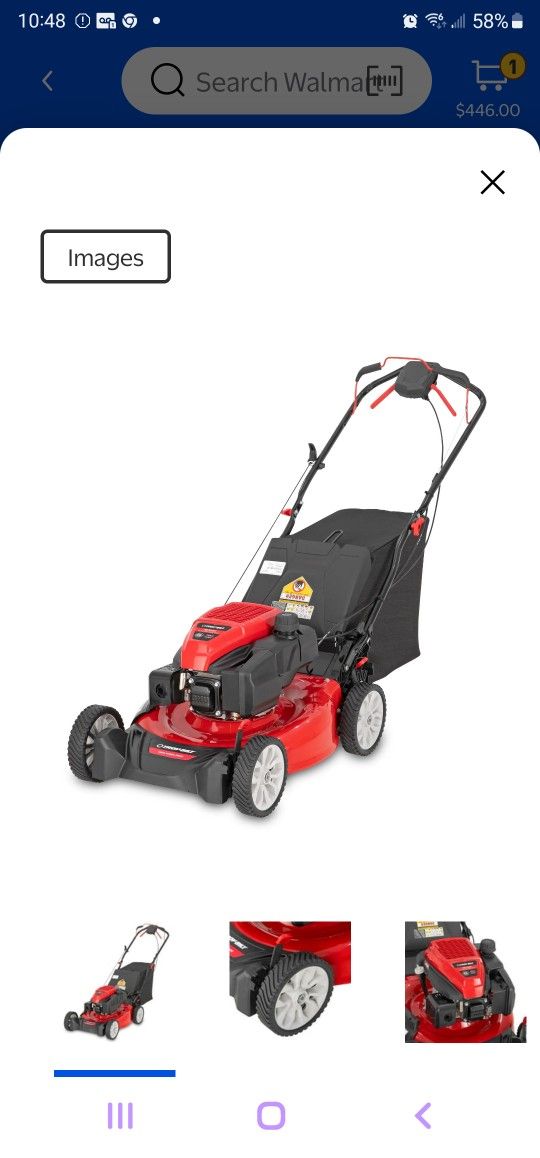 Troy Built Mower