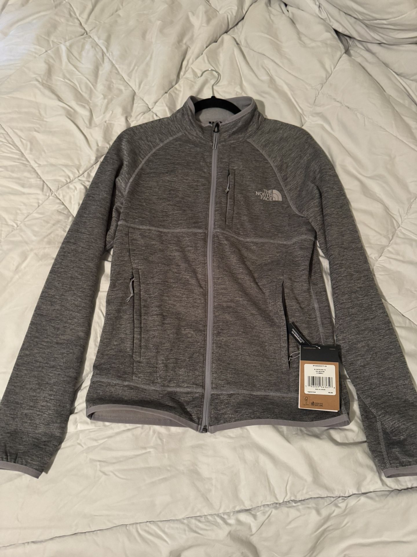 XS North face MENS Full Zip Up Jacket
