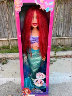 32 inch tall and possible Disney princess play date Ariel