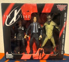 X-Files Fight the Future 3-Pack 6" Action Figures NIB
