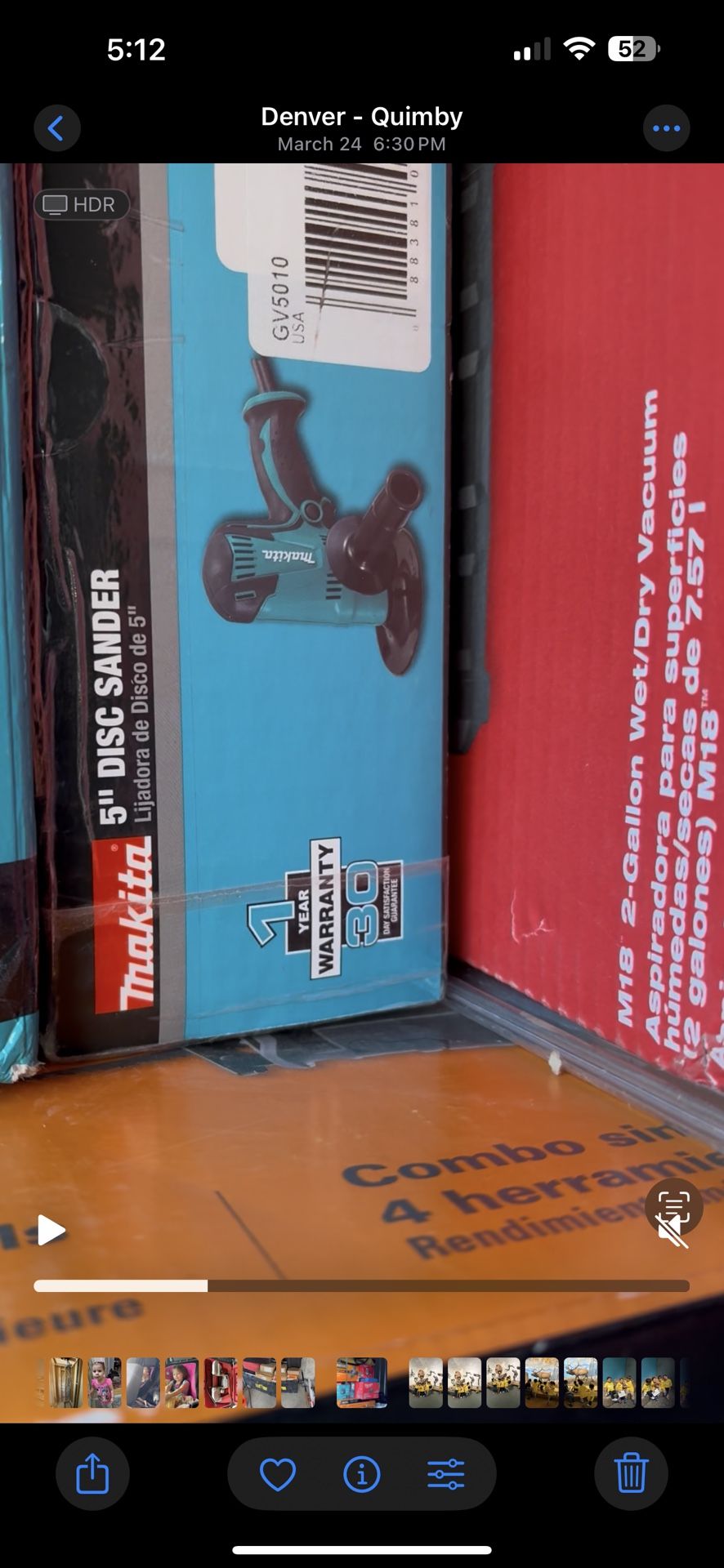 Makita Corded 5” Disc Grinder