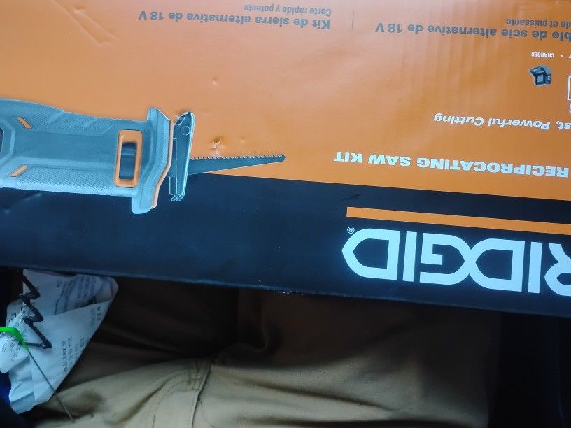 Ridgid 18 V Reciprocating Saw