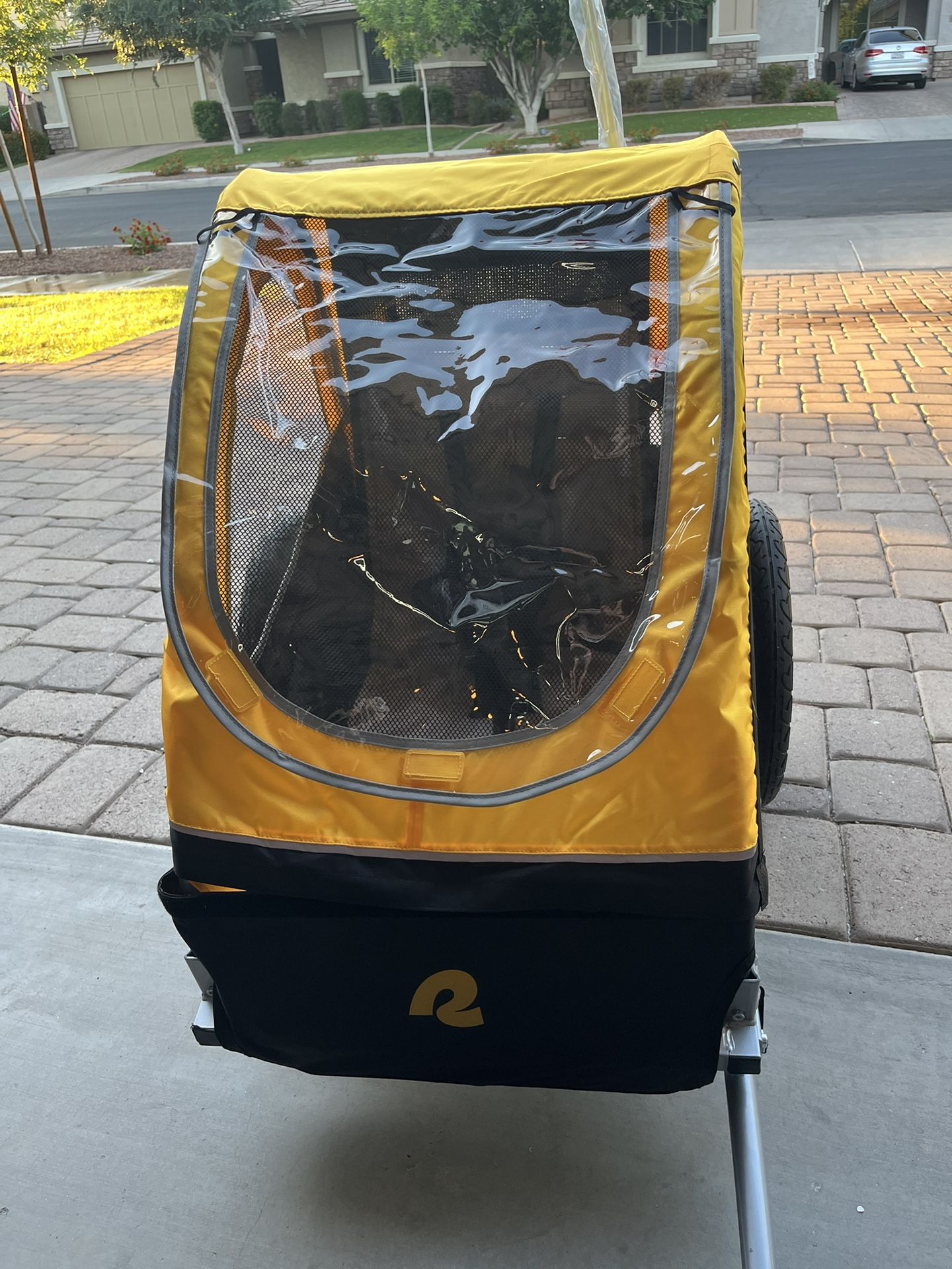 Retrospec Rover One Passenger Children's Foldable Bike Trailer