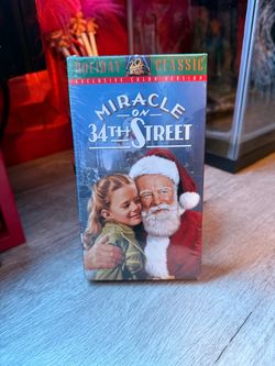 Miracle on 34TH Street VHS