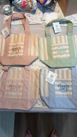Trader Joe’s striped bag
