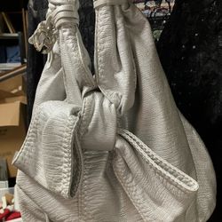 Marc Ecko Silver Bow Vintage Bag 