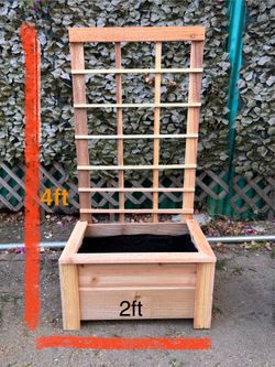 Trellis planter