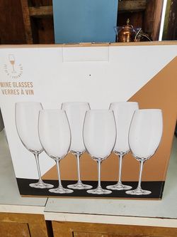 Wine Glasses Set Of 6