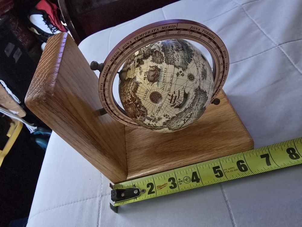 World Globe Wooden
