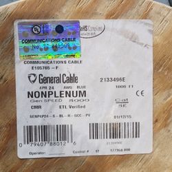 Cat 5 NONPLENUM Cable